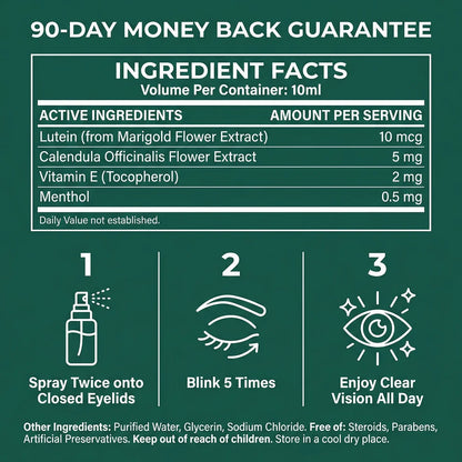 Nuvea Lutein Eye Spray