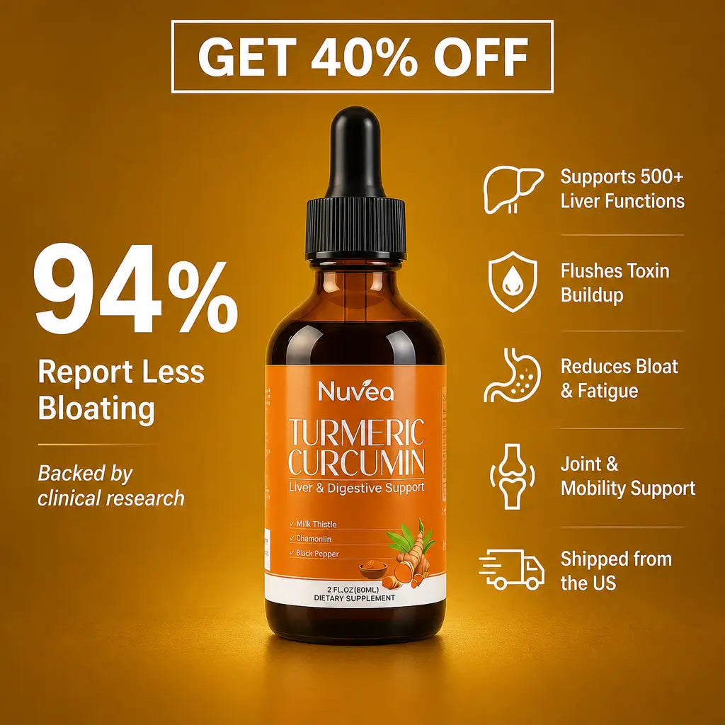 Turmeric Curcumin & Milk Thistle Liquid Drops