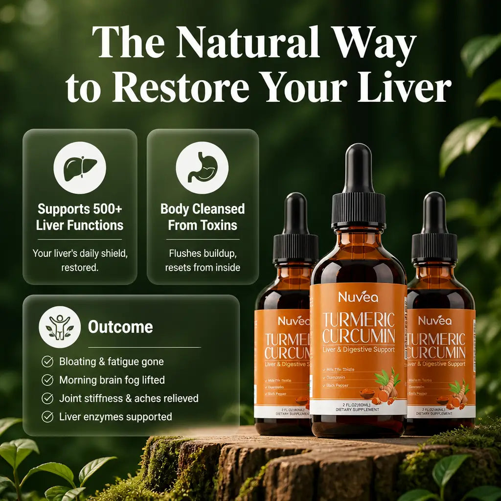 Turmeric Curcumin & Milk Thistle Liquid Drops