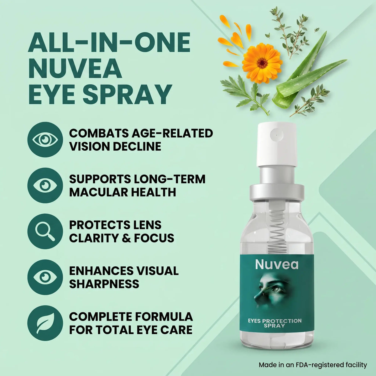 Nuvea Lutein Eye Spray