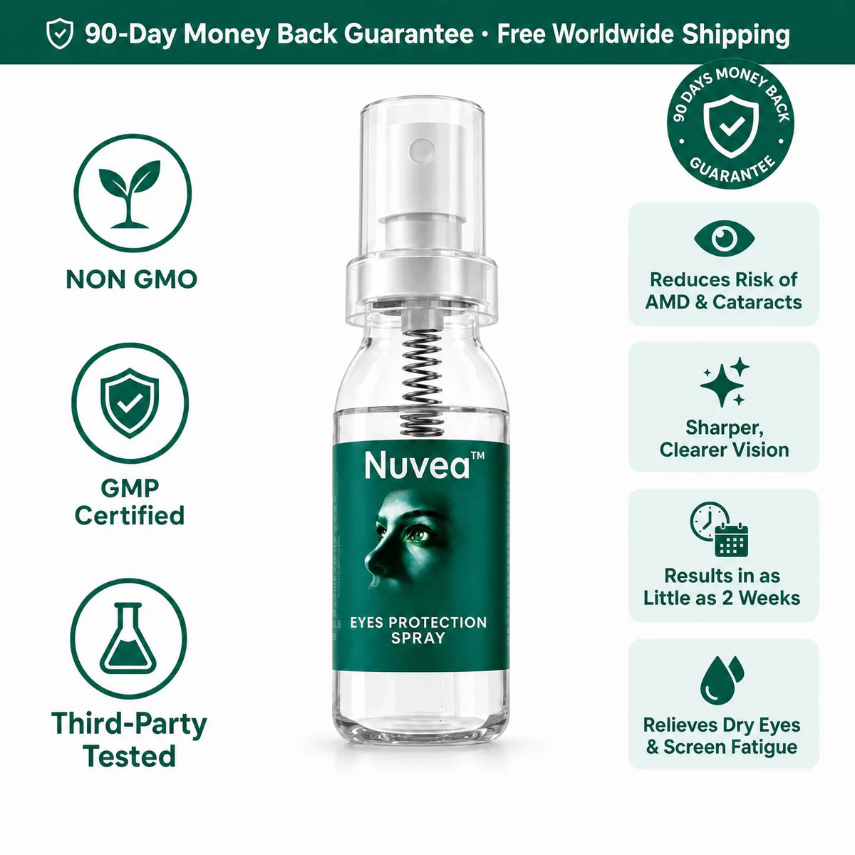 Nuvea Lutein Eye Spray